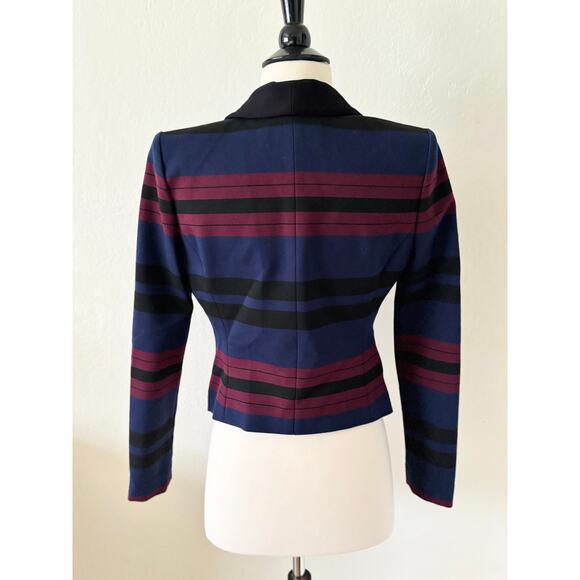 BCBGMAXAZRIA Striped Knit Blazer Size XS - Picture 6 of 8